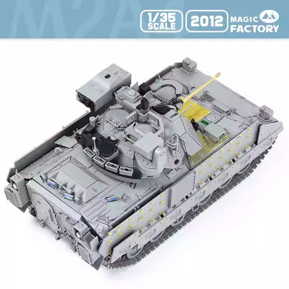 MAGIC FACTORY 2012 1/35 M2A4 Bradley IFV With CVTESS Tank Model KIt