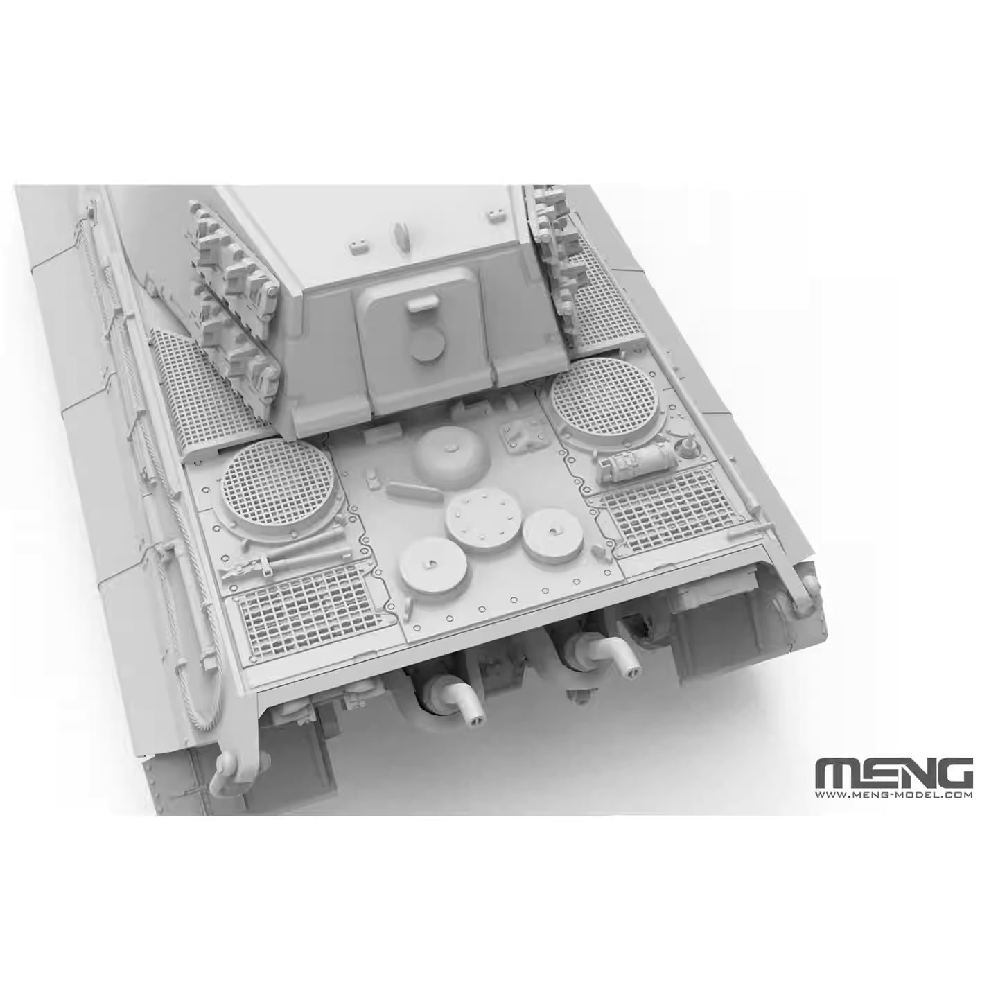 MENG 72-011 1/72 German Heavy Tank King Tiger (Henschel Turret) Model Kit