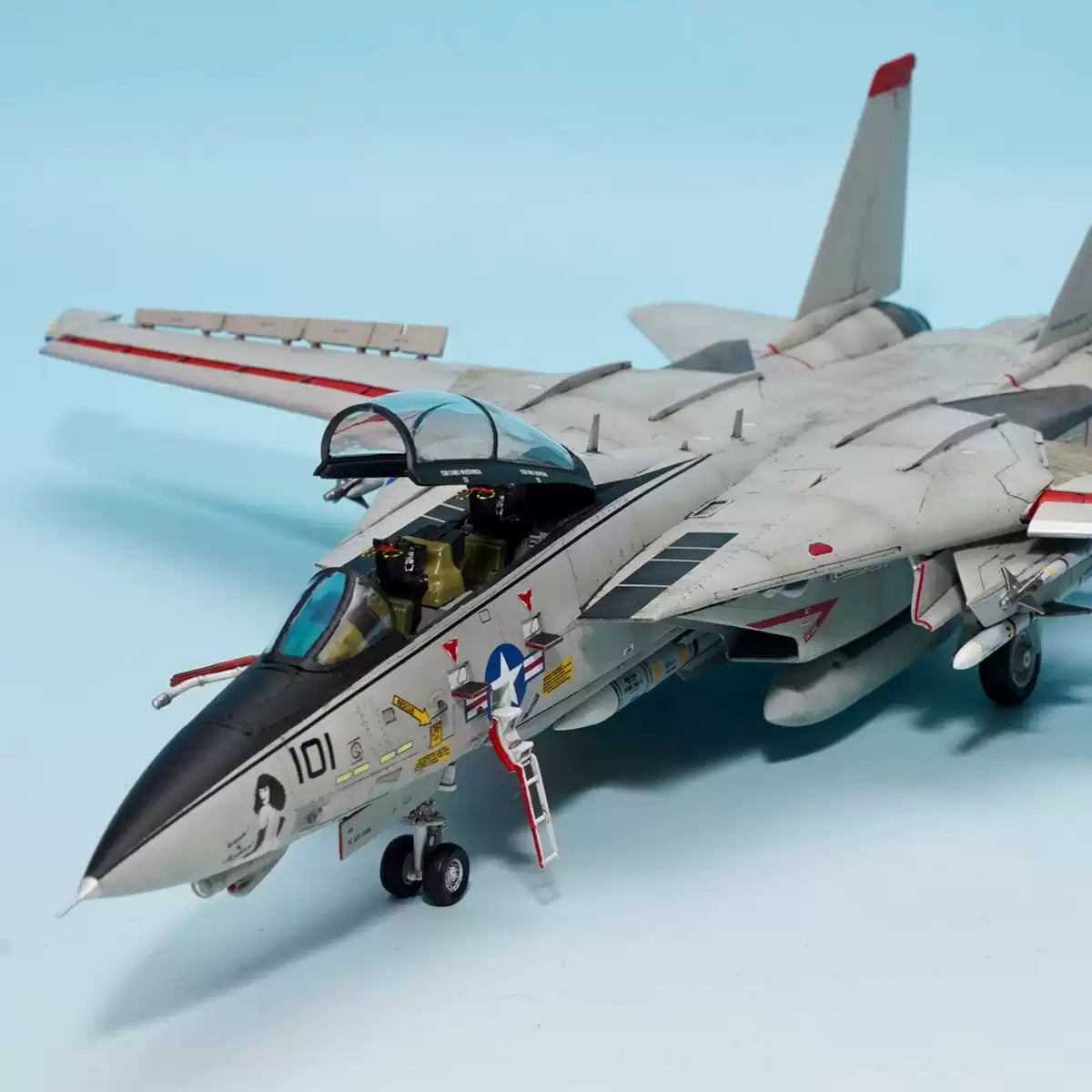 Discover the GreatWall L7206 f-14a 1/72 Aircraft model kit