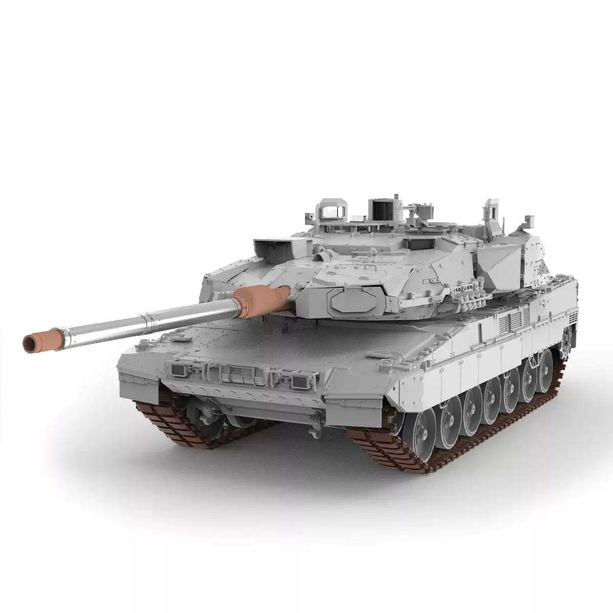 Amusing Hobby 35A080 1/35 German Leopard 2A8 Main Battle Tank Plastic Assembly Model Kit (Metal Barrel Included)