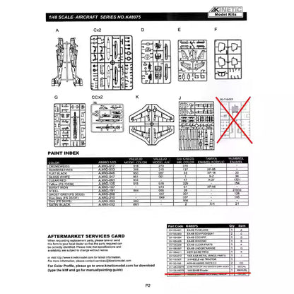 EA-6B DARK PROWLER Airplane Model Kit 1/48 | KINETIC K48075 - ModelHives