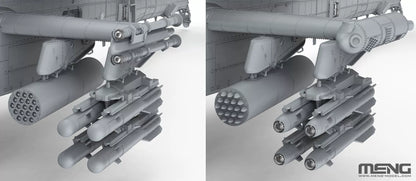 Discover the MENG QS-004 AH-64D APACHE 1/35 model kit 