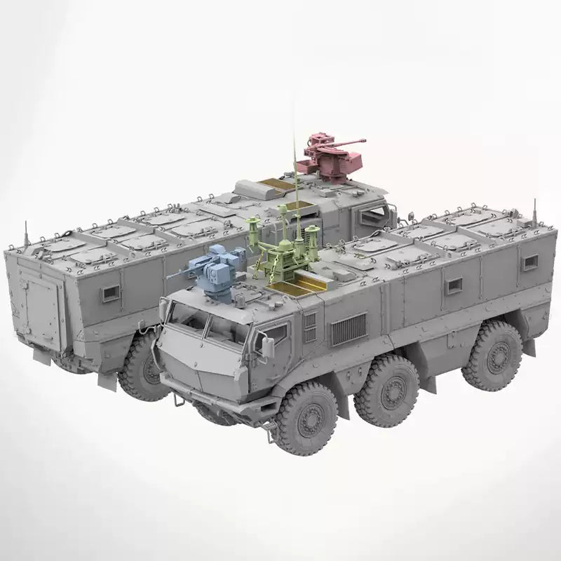 TAKOM 2173 1/35 KAMAZ Typhoon-K W/RP-377VM1 & Arbalet-DM RCWS Module 2 IN 1