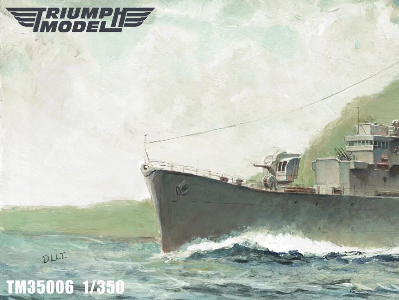TM35006FH 1/350 WWIl lJN Destroyer Matsu Full Hull Version Resin Ship Model Kit