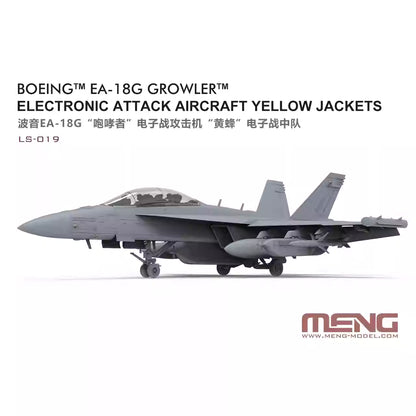 EA-18G GROWLER Electronic Attack Aircraft 1/48 Model Kit | MENG LS-019 - ModelHives