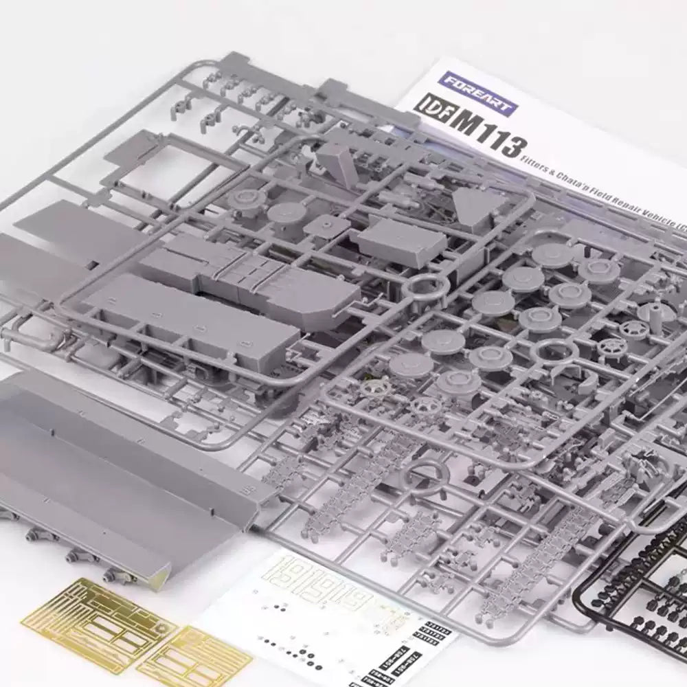 Explore the FOREART M113 Combo Set & Repair Vehicle 1/35 MODEL KIT