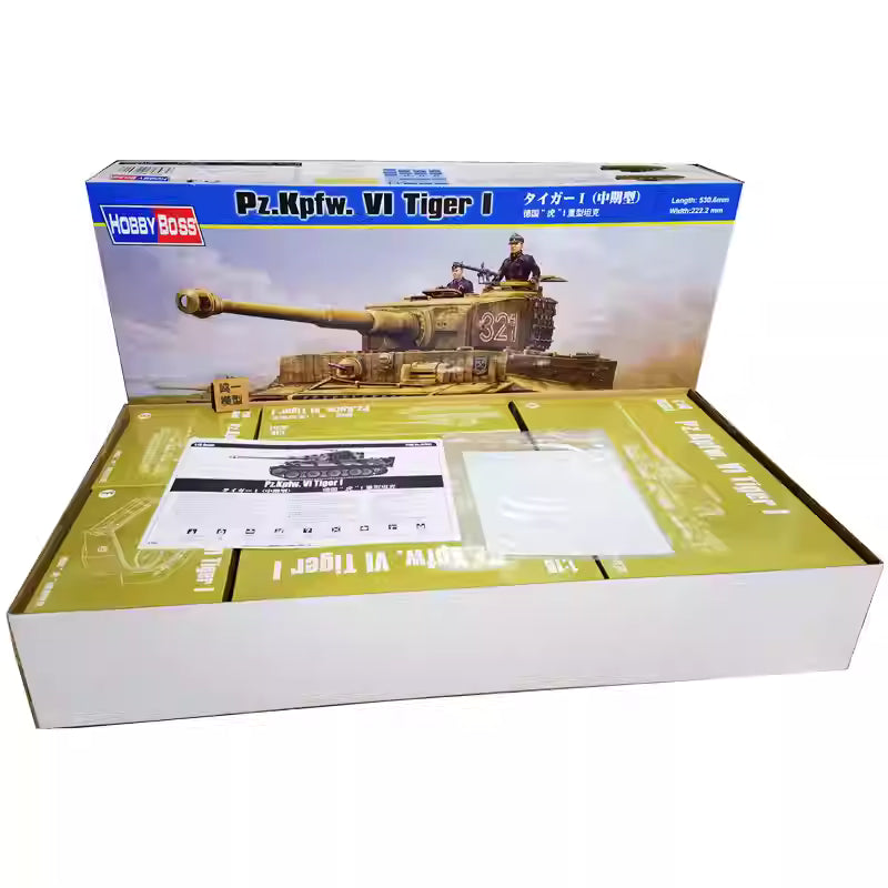 Hobby boss 82601 1/16 Tiger I Tank Model Kit