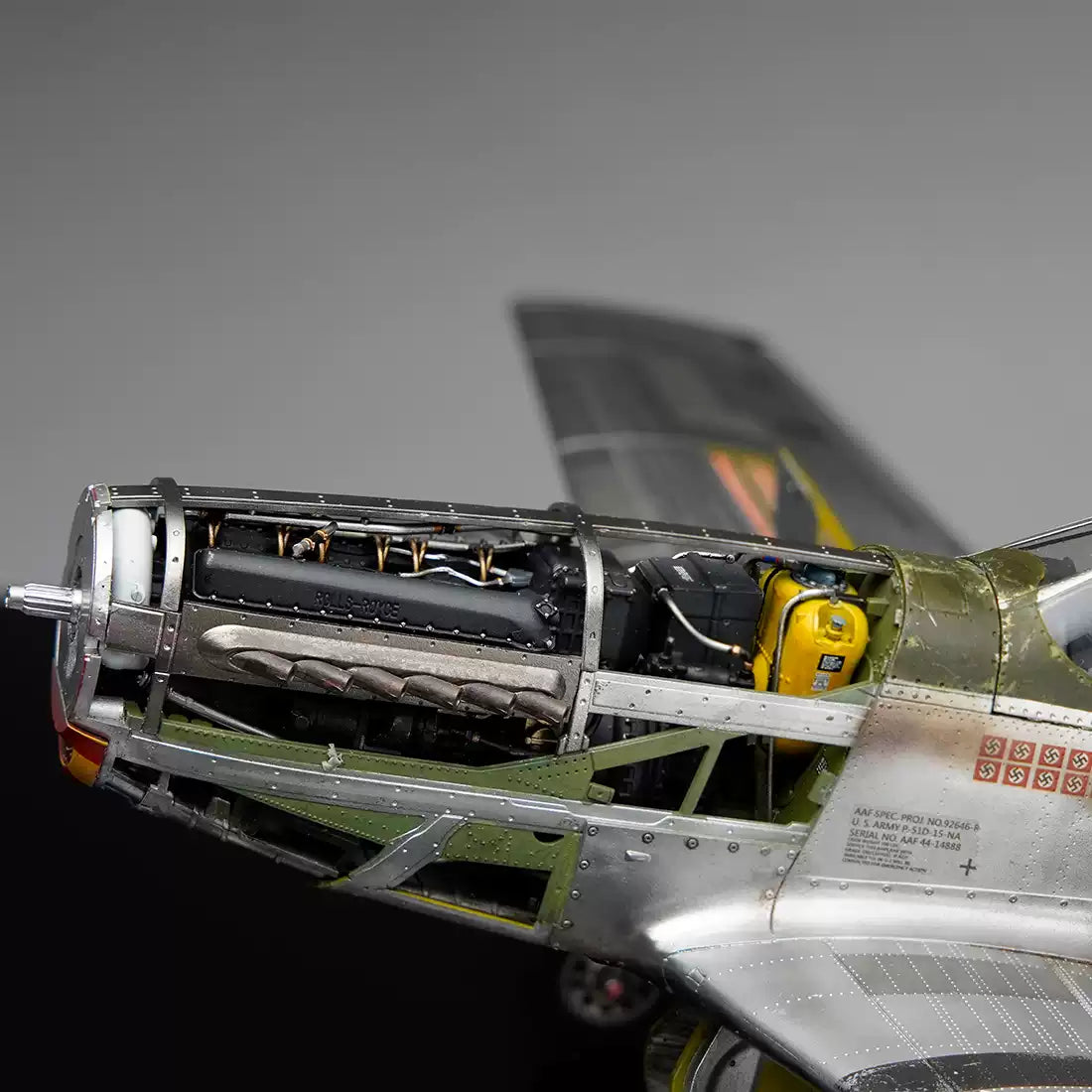 Border BF-015 P-51D Mustang Full Interior 1/35 Fighter Model Kit