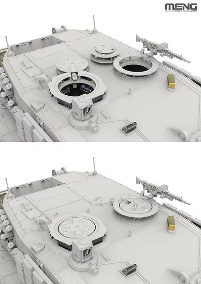 MENG TS-058 1/35 German Leopard 2A4(Ukraine) Tank Model Kit