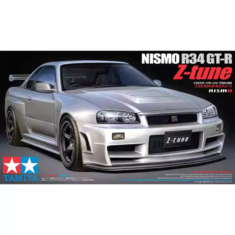 Tamiya 24282 1/24 Scale Model Car Kit Nismo Nissan Skyline GT-R R34 Z-Tune