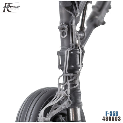 1/48 F-35B Landing Gear (All-Metal Frame) Parked Status For Tamiya | ROCKIT 480603