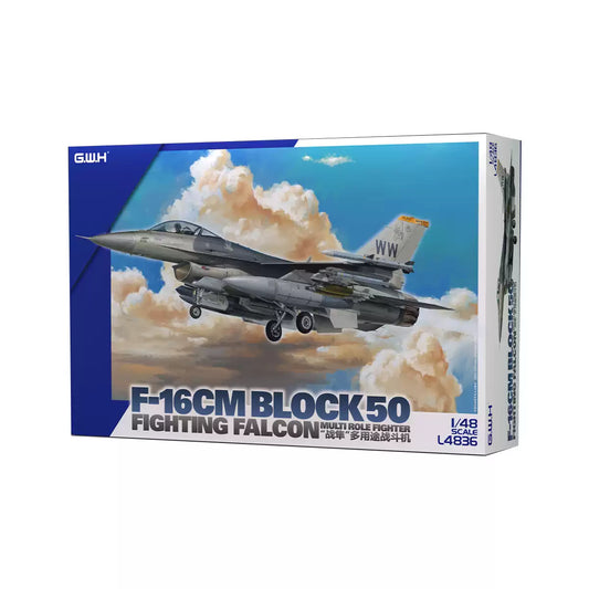 Great Wall L4836 1/48 F-16CM Block 50 Fighting Falcon Airplane Model Kit