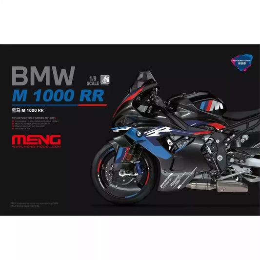 MENG MT-009S 1/9 M1000RR Motorcycle Pre-colored Model Kit