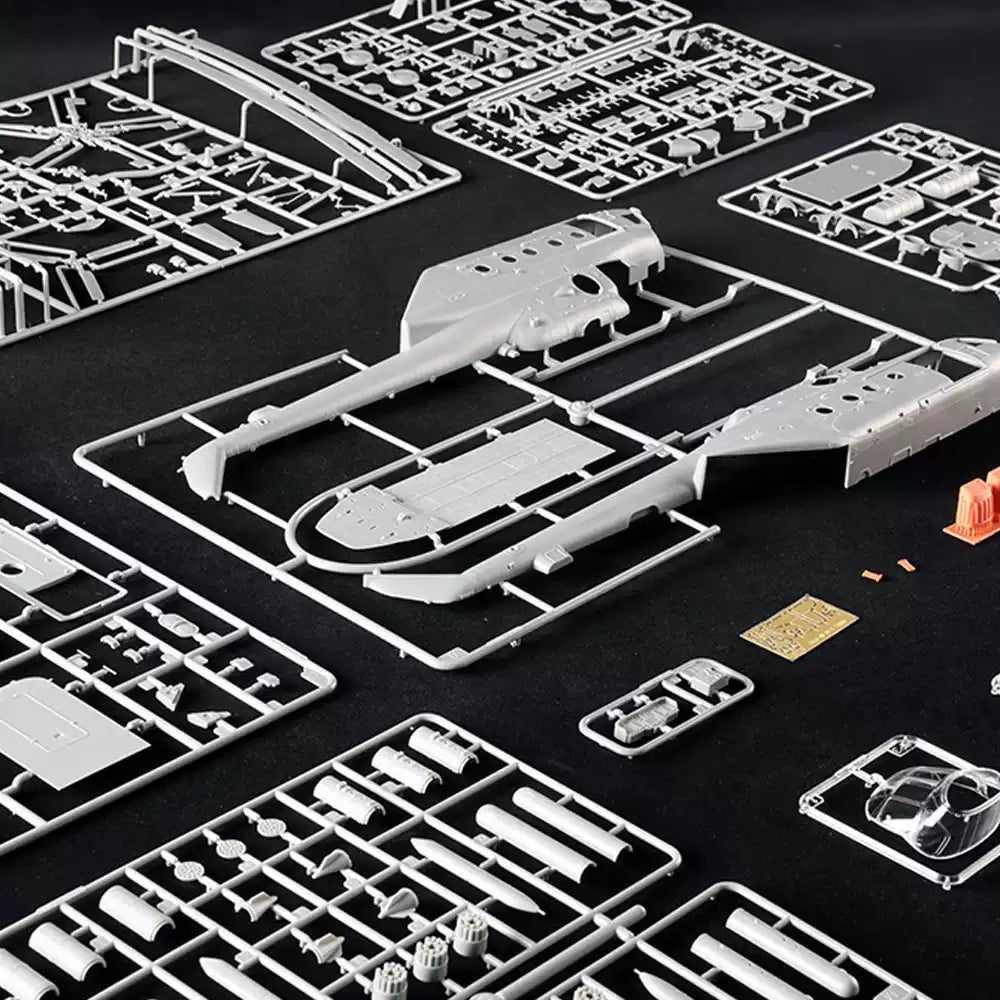 Details of Trumpeter 05855 1:48 Russian Mi-171Sh Hip Helicopter Assembly Model Kit