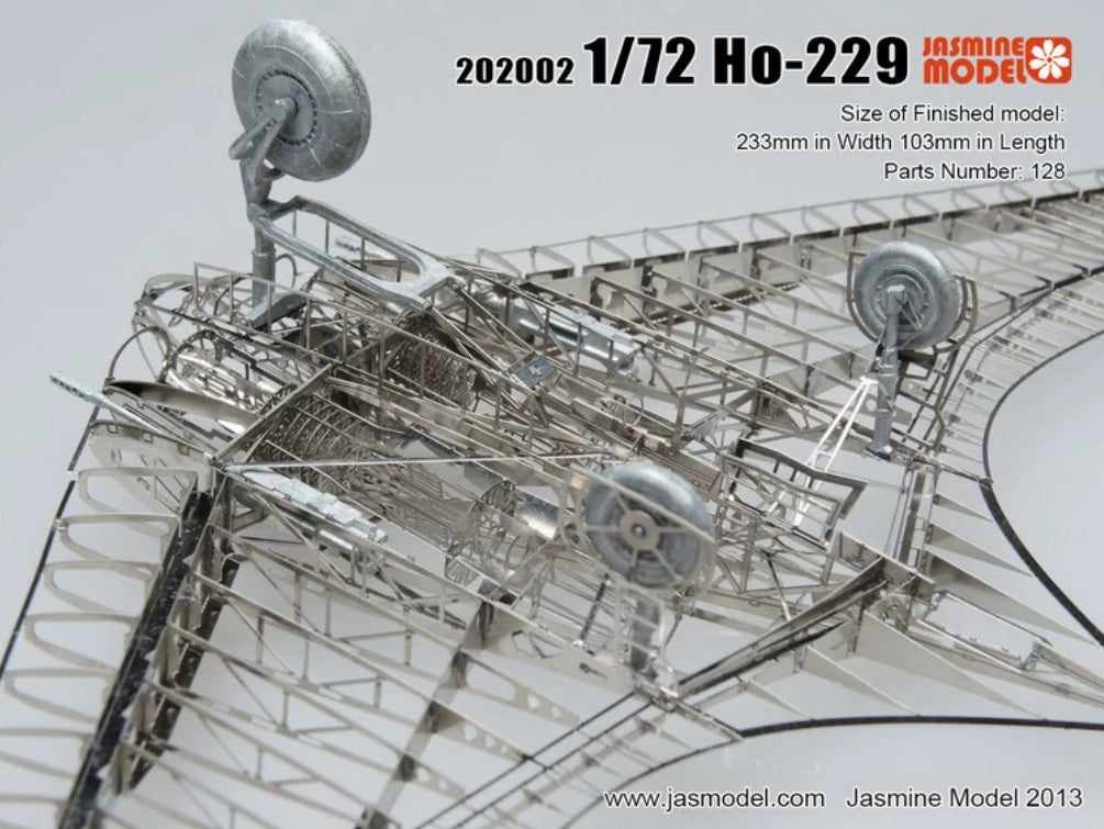 Jasmine Model 1/72 German 202002 Ho-229 Aircraft Skeleton