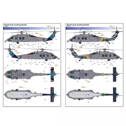 Kitty Hawk KH50015 “Knighthwak” MH-60S 1/35 Fighter Military Assembly Model Kit - ModelHives