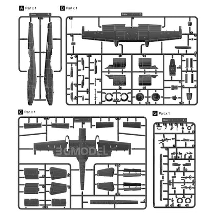 Discover the Great Wall S7210 A-10C 75th Anniversary model kit, perfect for aviation enthusiasts and collectors alike. Build your own Idaho Air National Guard replica!
