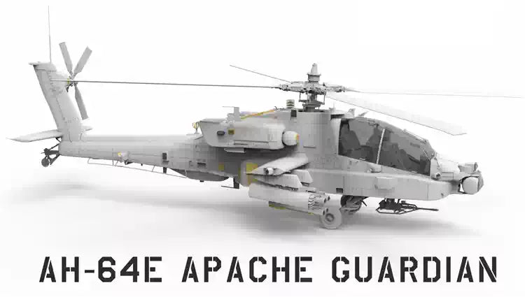 SNOWMAN MODEL SP-2602 1/35 AH-64E Aircraft MODEL KIT