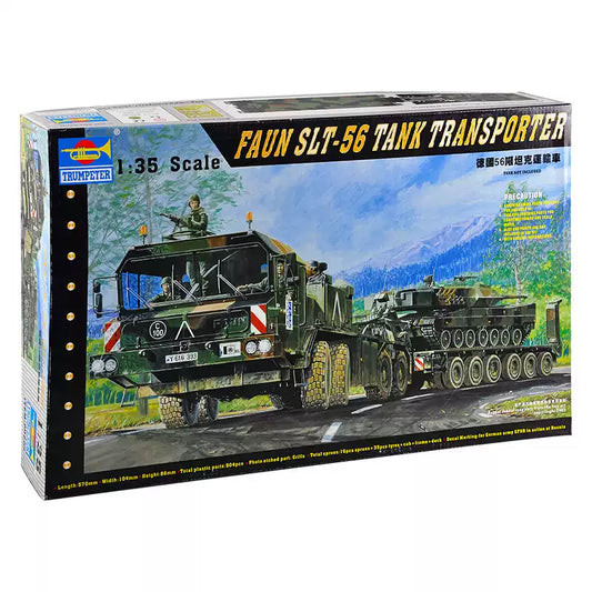Trumpeter 00203 1/35 Faun Elephant SLT-56 Transporter Model Kit