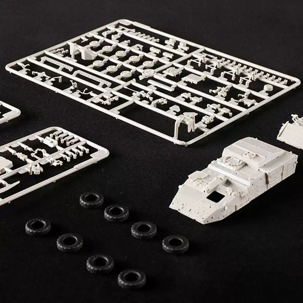Build your own M1133 Stryker MEV with the Trumpeter 07428 kit.