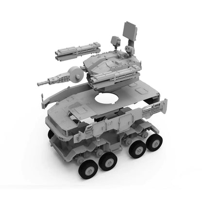 MENG 72-017 1/72 Chinese Type 625E AA Gun & Missile Integrated Weapon System