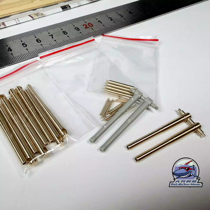 Royal Oak Model Wooden Deck Metal Barrel For Trumpeter 05378 1/350 | CY CY350135