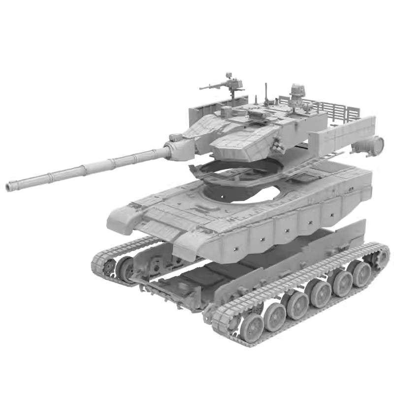 MENG 72-013 1/72 Chinese ZTZ99A/B MBT Tank Model Kit New(2 Options）
