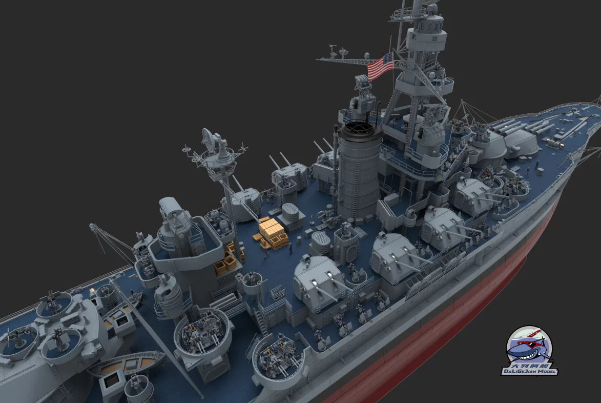 CY CY103PRO 1/350 BB-38 Battleship Pennsylvania Professional Version w/soldier