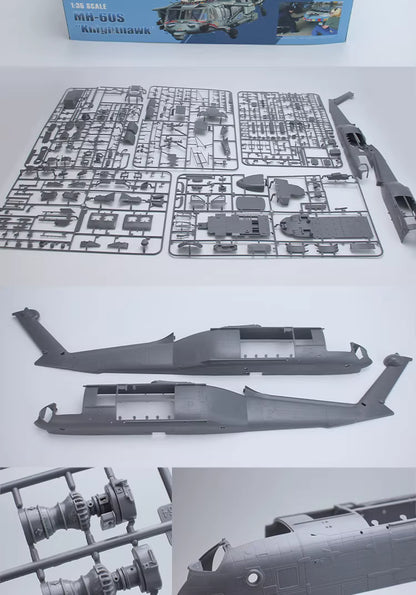 Kitty Hawk KH50015 “Knighthwak” MH-60S 1/35 Fighter Military Assembly Model Kit - ModelHives