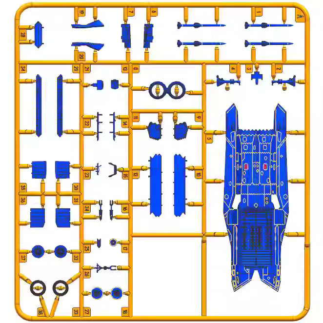 J-20 Airplane Model Kit Chinese PLAAF | Warhead WSA144020 1/144 - ModelHives