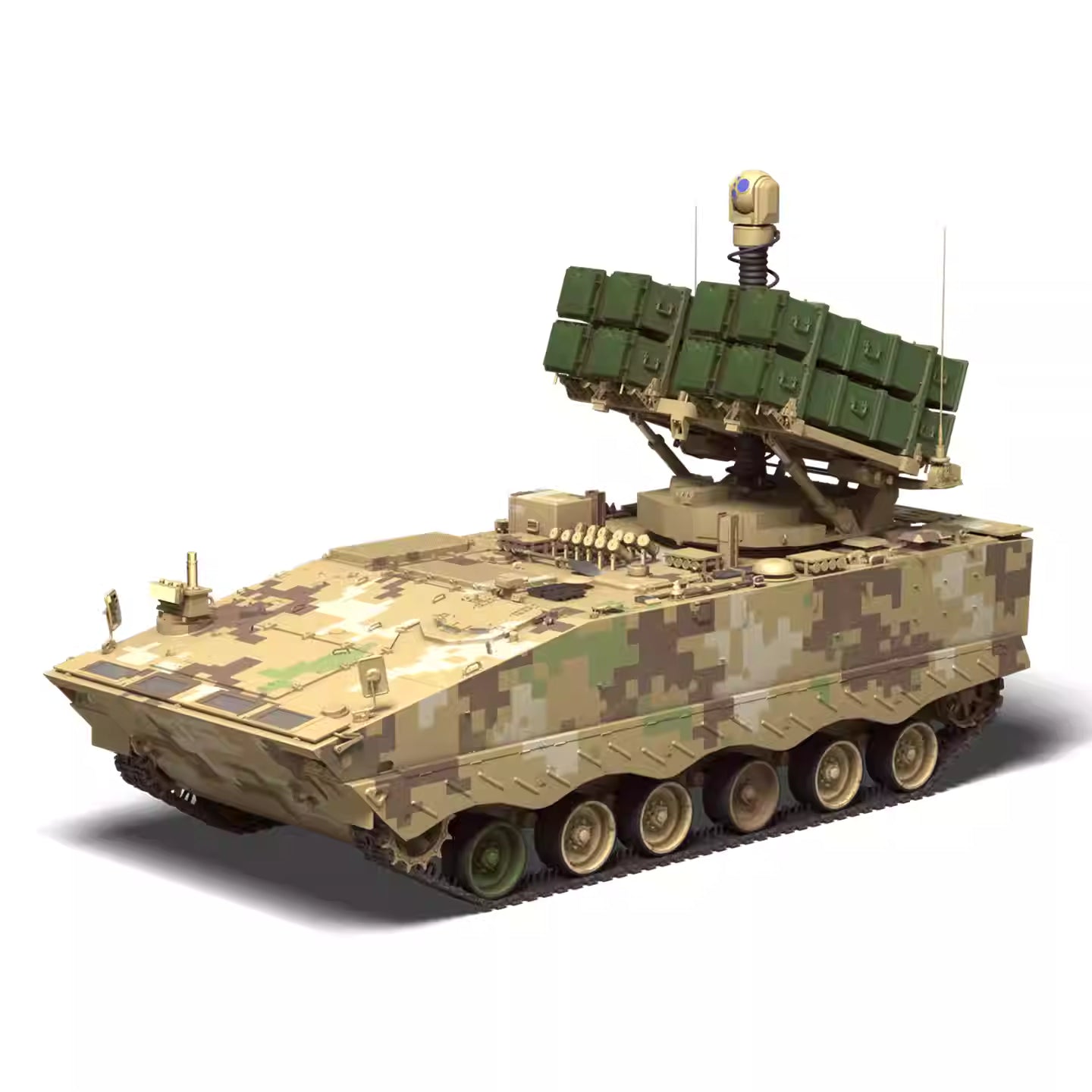 Zimi ZM35043 1/35 PLA AFT-10 Anti-tank Missile Launcher Vehicle Model Kit - ModelHives