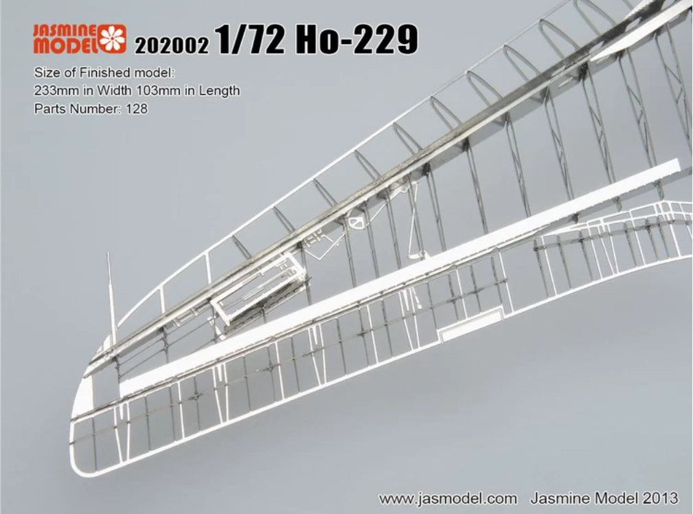 Jasmine Model 1/72 German 202002 Ho-229 Aircraft Skeleton