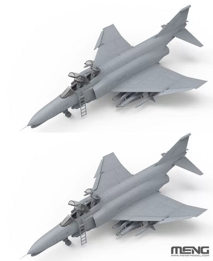 MENG LS-015 1/48 F-4G Phantom II Wild Weasel Aircraft Plastic Model Kit