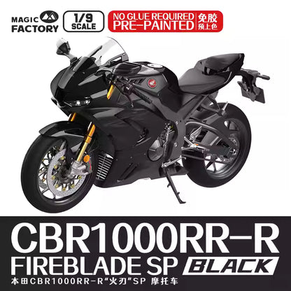 MAGIC FACTORY 1405 1/9 Motorcycles CBR1000RR-R Fireblade SP Black(Pre-PAINTED)