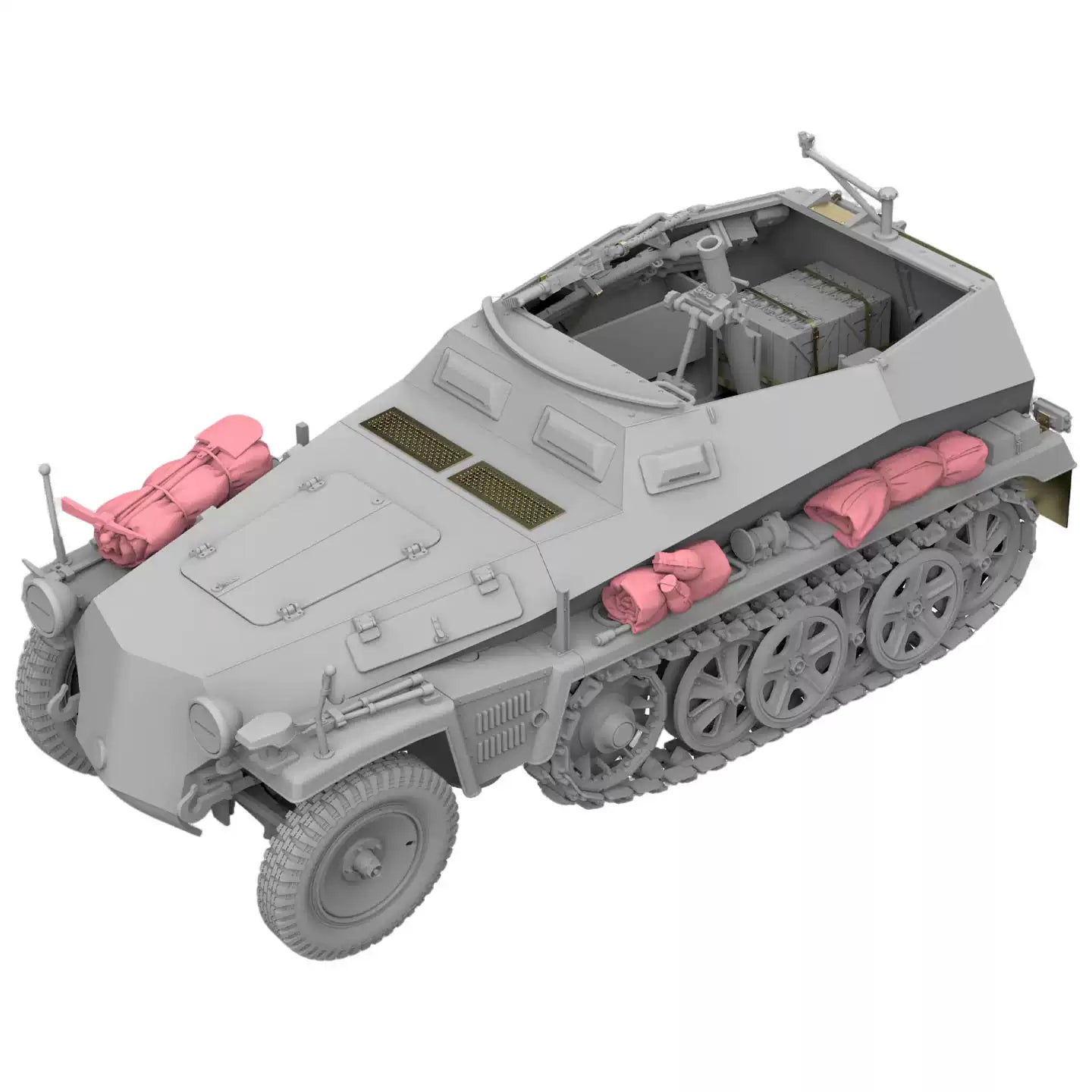 TAKOM 2212 1/35 Sd.Kfz.250/7 Ausf.A 81mm Mortar Carrier Schwerer Granatwerfer Reprint