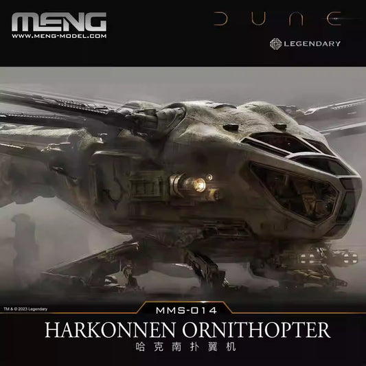 MENG MMS-014 HARKONNEN ORNITHOPTER Airplane MODEL KIT - ModelHives