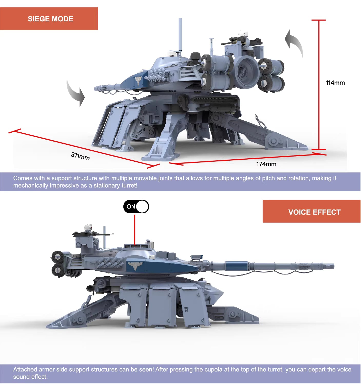 Border BC-002 1/35 GRIZZLY BATTLE TANK Model Kit