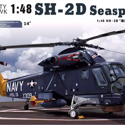 Kitty Hawk 80122 1/48 SH-2F Seasprite  Assembly model New
