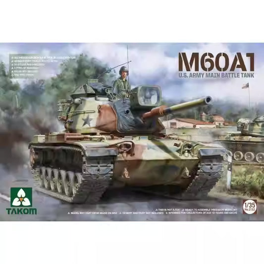 Takom 2132 1/35 M60A1 U.S.ARMY MAIN BATTLE TANK Model Kit