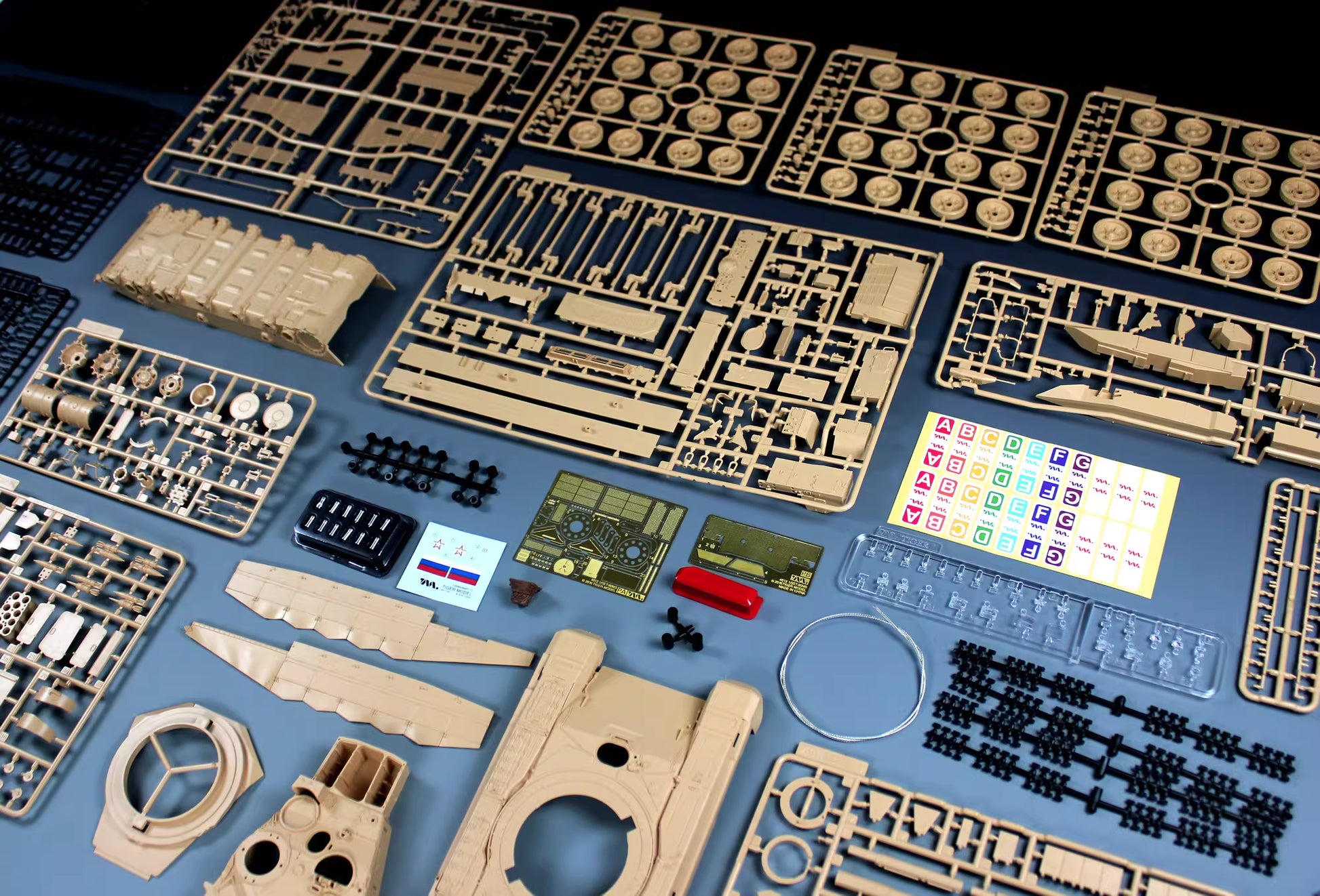 Find the Tiger Model 4617 1/35 Russian T-90M MBT Breakthrough III Military Model Kit, expected in stock from 4-10. Get yours today!