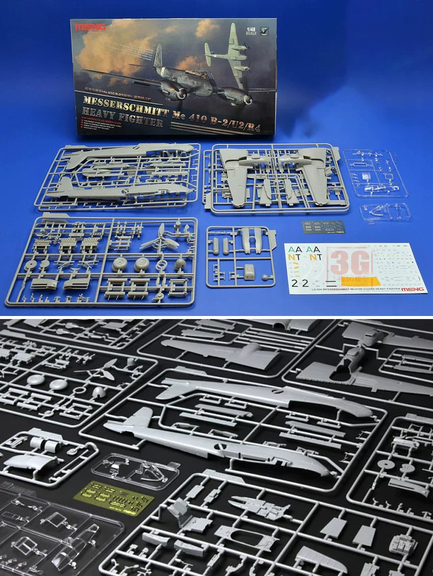 Meng 1/48 LS-004 Messerschmitt Me 410 B-2/U2/R4 Fighter Model Kit