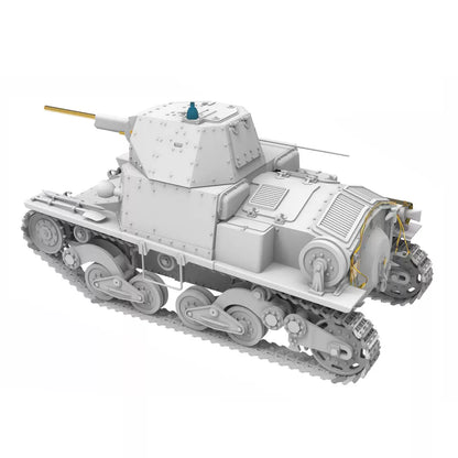 Italian L6/40  1/35 Tank Model Kit | Heavy Hobby & Lanmo MM35009