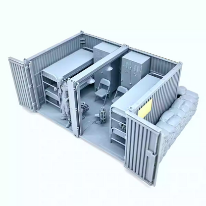 Explore the Gecko 35GM0116 1/35 US Army Base Temporary Dormitories model kit, featuring detailed barracks and accessories from the Vietnam War era.