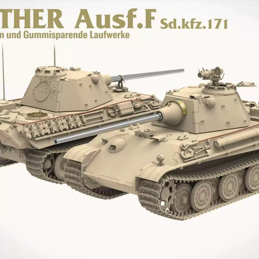 TAKOM 35003 1/35 PANTHER Ausf.F Tank Model Kit