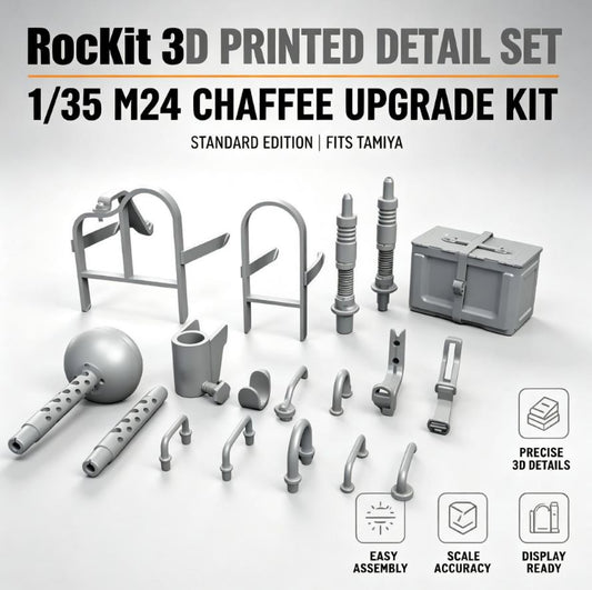 ROCKIT 350101 1/35 M24 Chaffee 3D Printed Parts Standard Ver.（For TAMIYA 35391）
