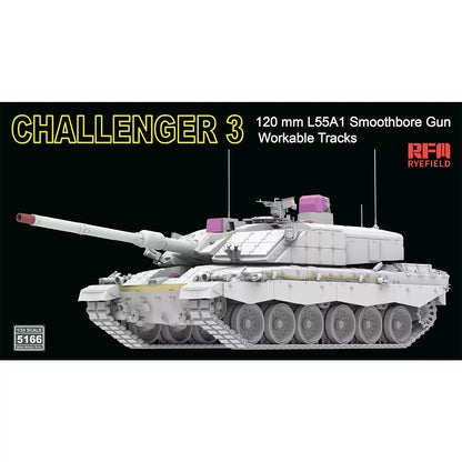 RYE FIELD 5166 1/35 Challenger 3 Tank Model Kit