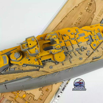 Royal Oak Model Wooden Deck Metal Barrel For Trumpeter 05378 1/350 | CY CY350135