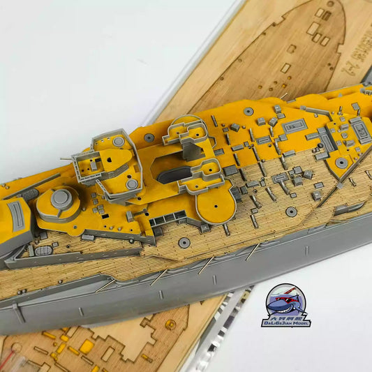 Royal Oak Model Wooden Deck Metal Barrel For Trumpeter 05378 1/350 | CY CY350135