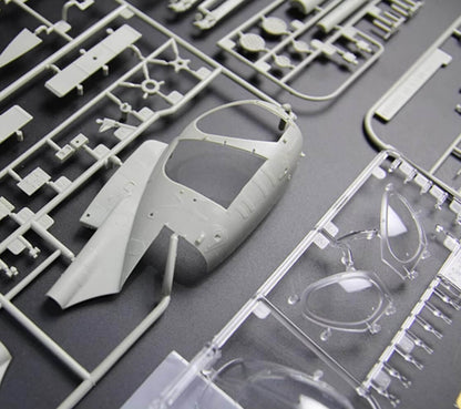 Kitty Hawk 50003 1/35 AH-6J/MH-6J `Nightstalkers` Assemble Plastic Model Helicopter