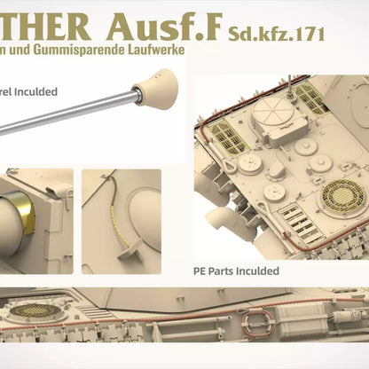 TAKOM 35003 1/35 PANTHER Ausf.F Tank Model Kit